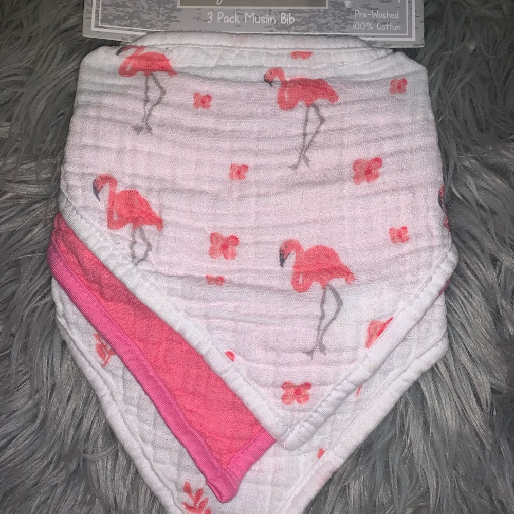 Baby girl bibs